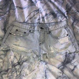 LF Carmar Denim Shorts Cut off  Size 24
